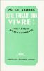 Qu’il faisait bon vivre !:souvenirs d’une comédienne