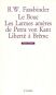 Le bouc, Les Larmes ameres de Petra von Kant, Liberté à Brême