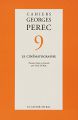 Le Cinématographe:Cahiers Georges Perec 9