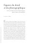 Figures du deuil et du photographique:Formes du film-essai chez Naomi Kawase, Alain Cavalier et David Perlov