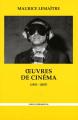 Oeuvres de cinéma (1951-2007)