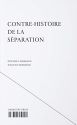 Contre-histoire de la séparation