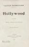 Hollywood:roman de moeurs cinématographiques